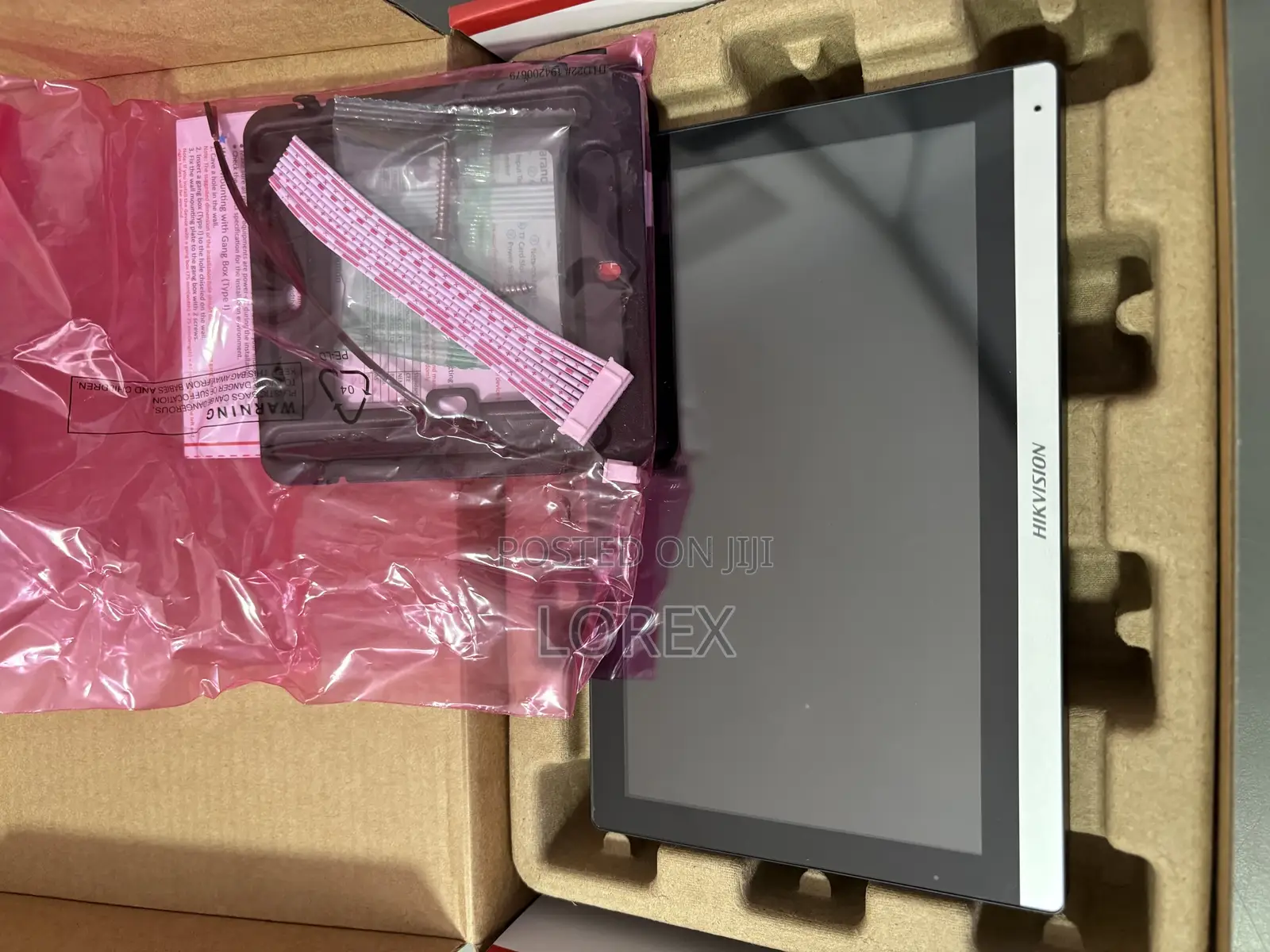 Hikvision Ip Screen Indoor Station 7inch Ds-Kh6350-Wte1