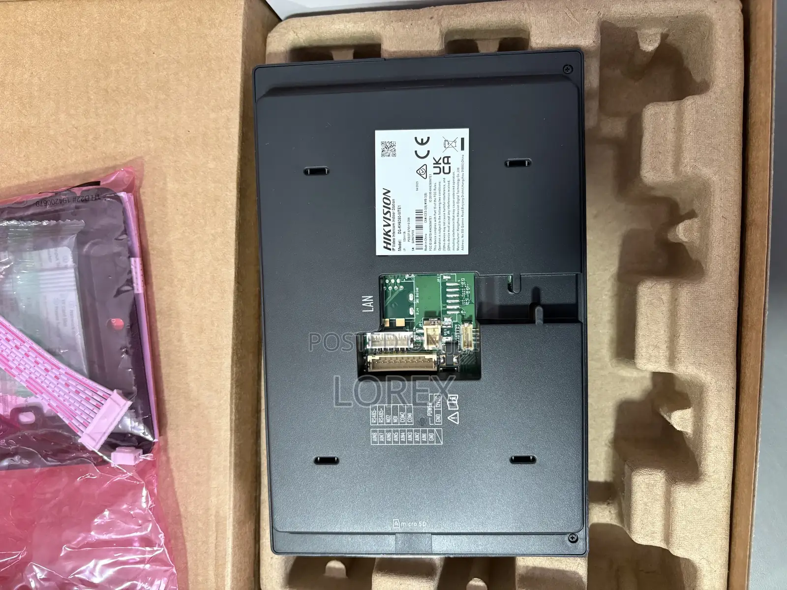 Hikvision Ip Screen Indoor Station 7inch Ds-Kh6350-Wte1