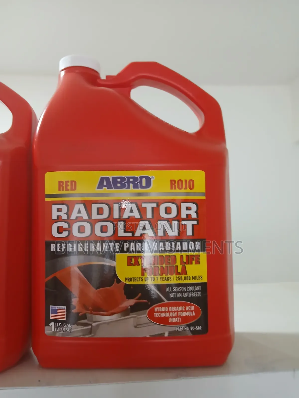 Abro Red Radiator Coolant