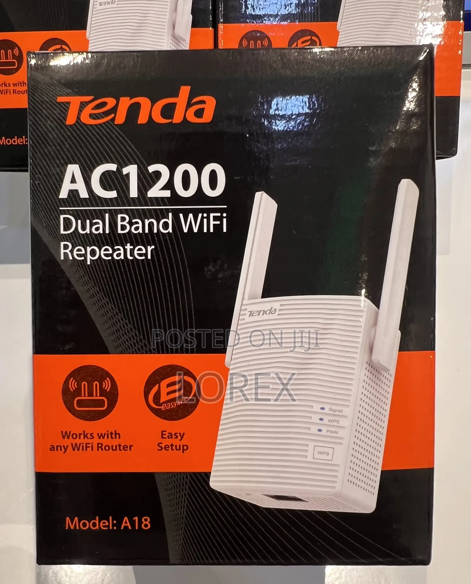 Tenda Ac1200 Wifi Range Extender Gigabit Wifi Repeater A18