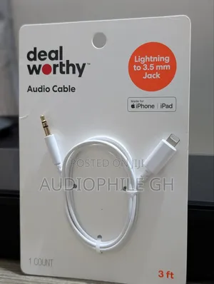 Heyday 3' Ft Lightning to Aux Cable
