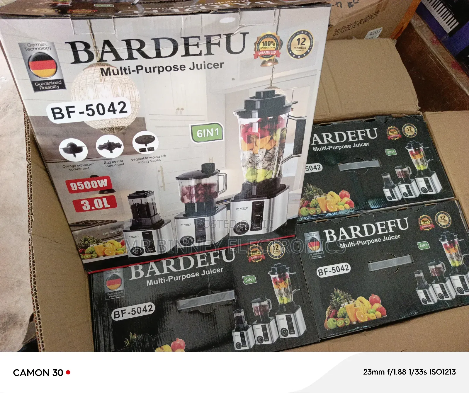 Original 6 in One Blender