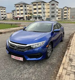 Honda Civic LX Sedan 2018 Blue