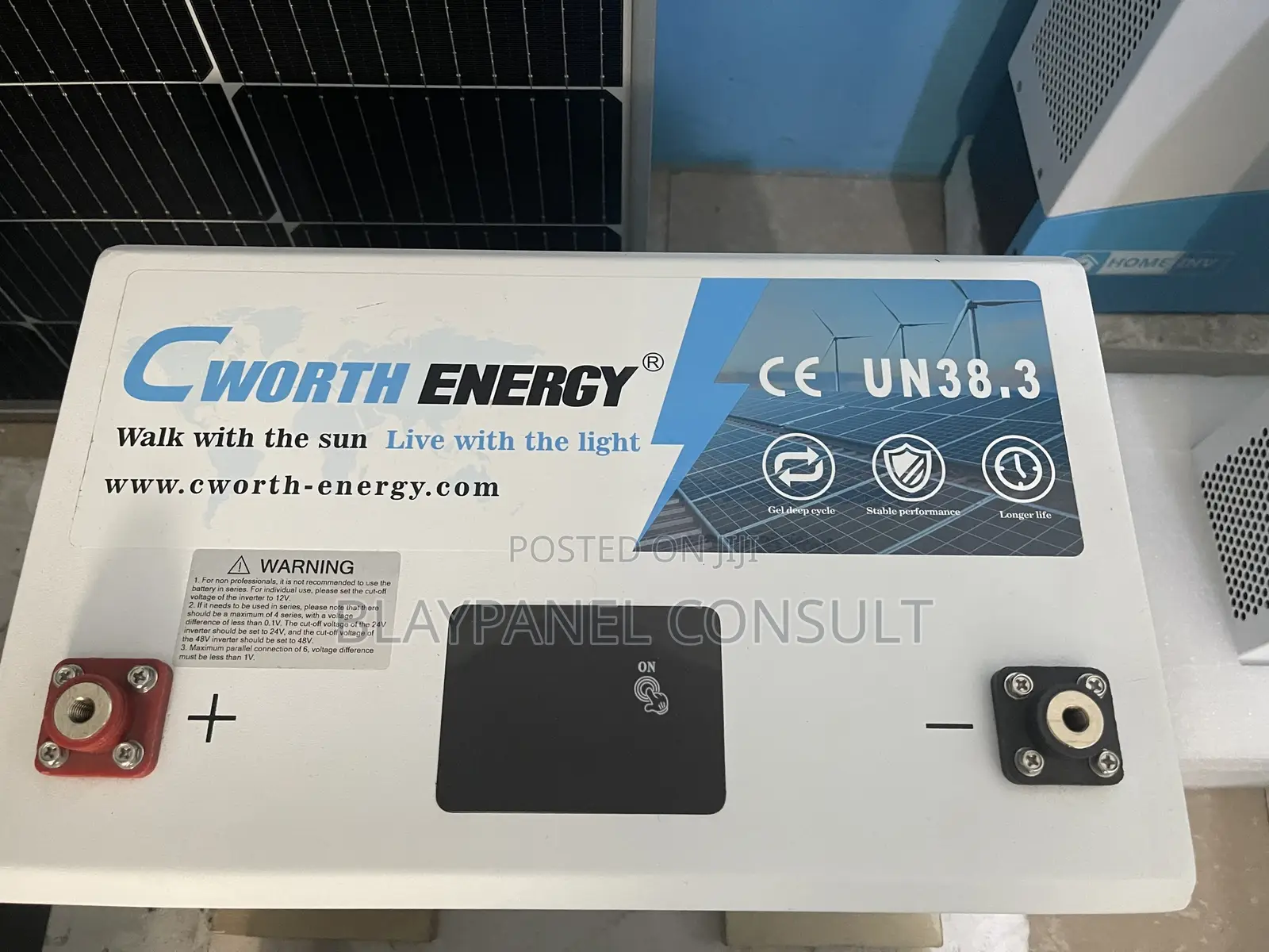Cworth 12v 300ah Lithium Battery