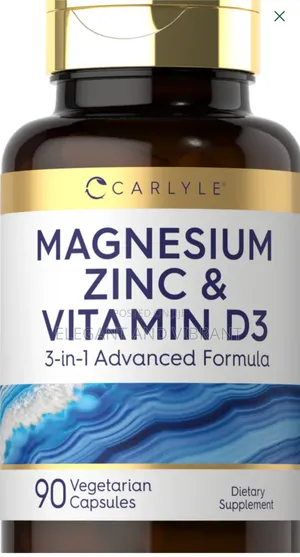 Magnesium Zinc and Vitamin D-3 | 90 Capsules