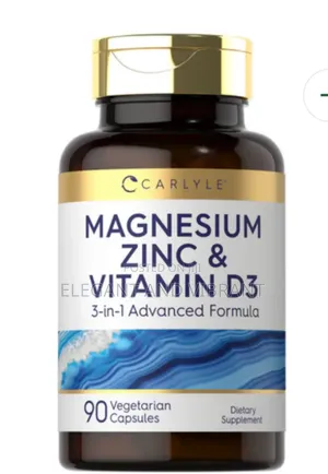 Magnesium Zinc and Vitamin D-3 | 90 Capsules