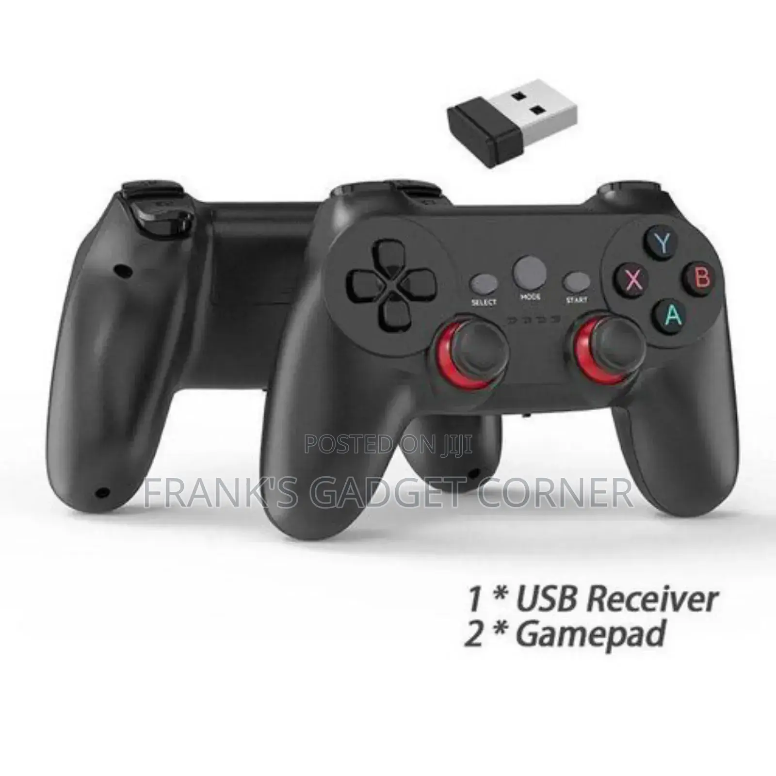 Twin Wireless Gamepad With Receiver