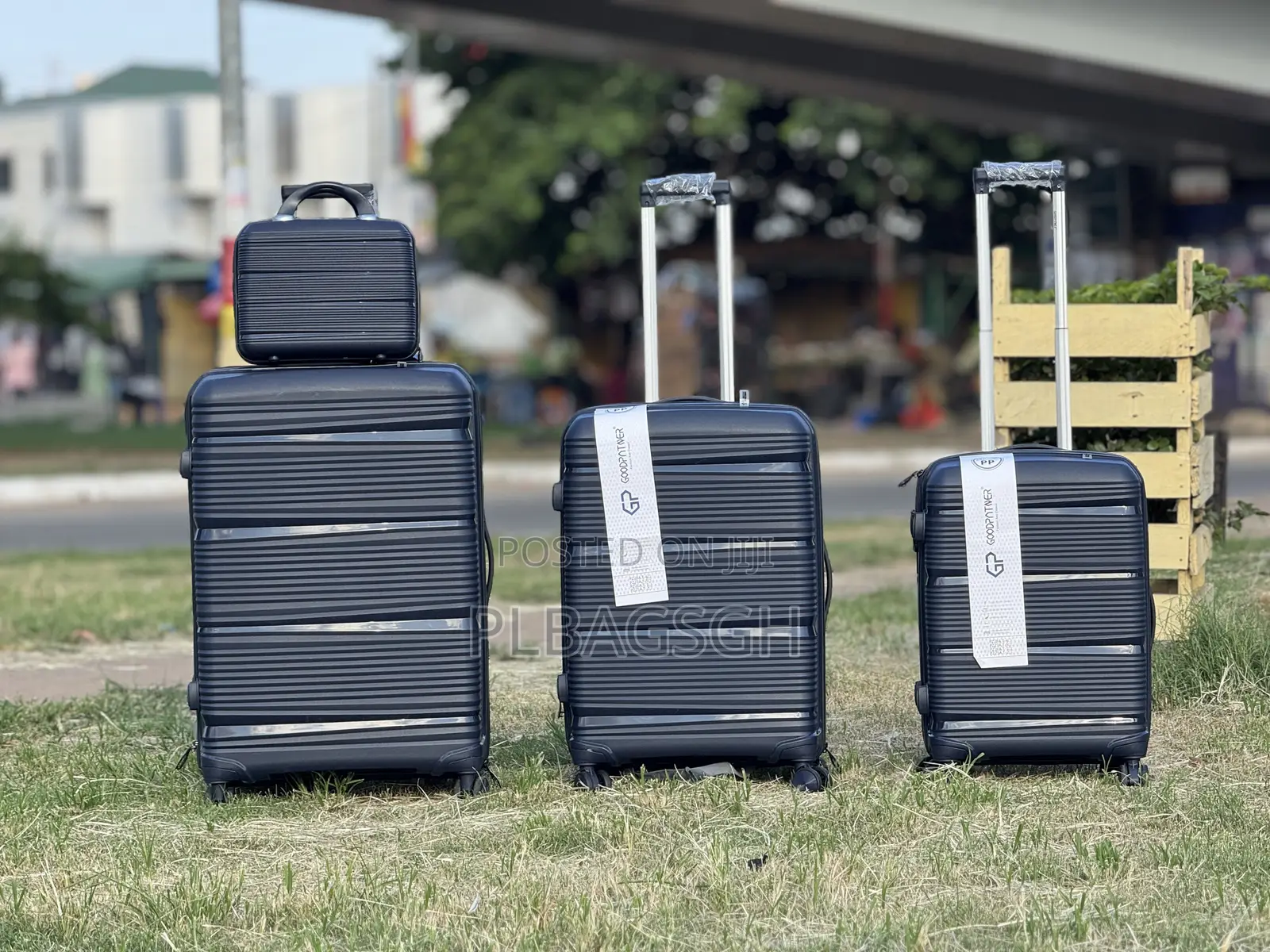 Goodpartner 4 Pieces Luggage Unbreakable Pp