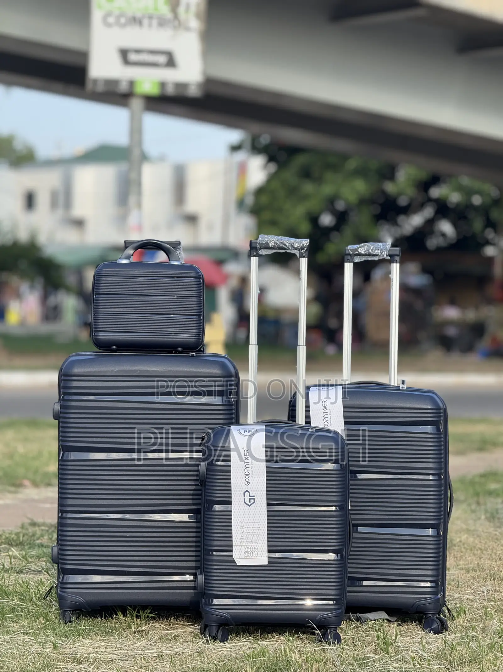 Goodpartner 4 Pieces Luggage Unbreakable Pp