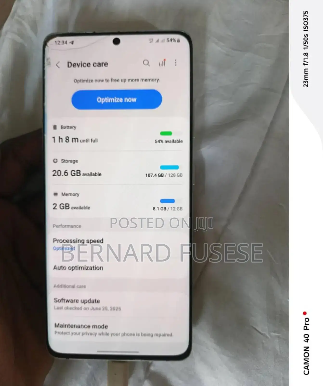 Samsung Galaxy S21 Ultra 5G 128 GB Silver