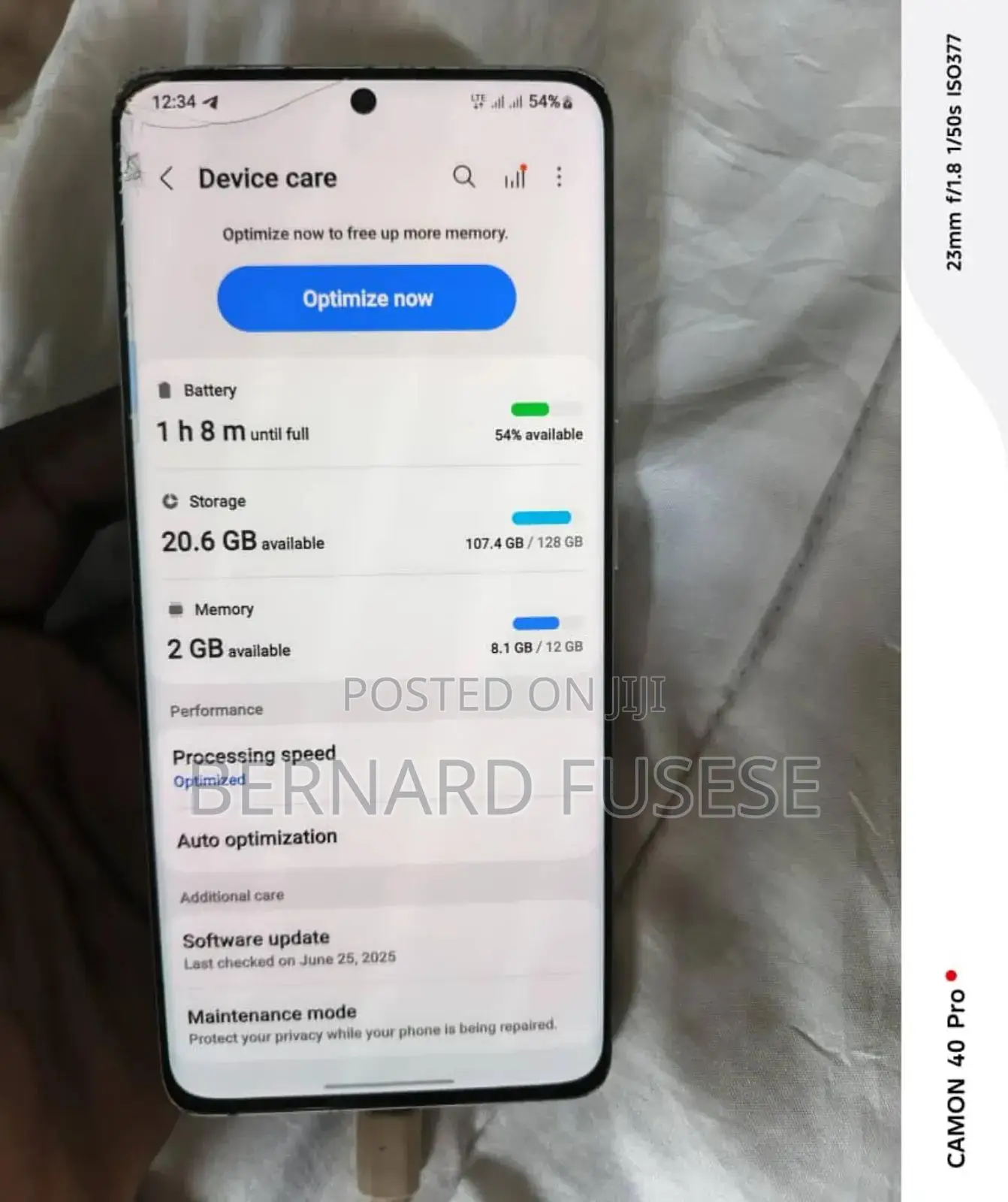 Samsung Galaxy S21 Ultra 5G 128 GB Silver
