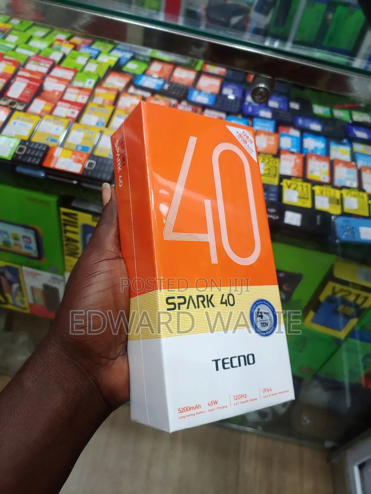 New Tecno Spark 16 GB Black