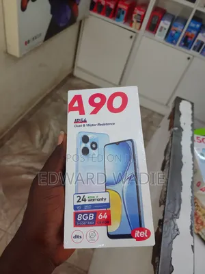 New Itel A90 64 GB Blue
