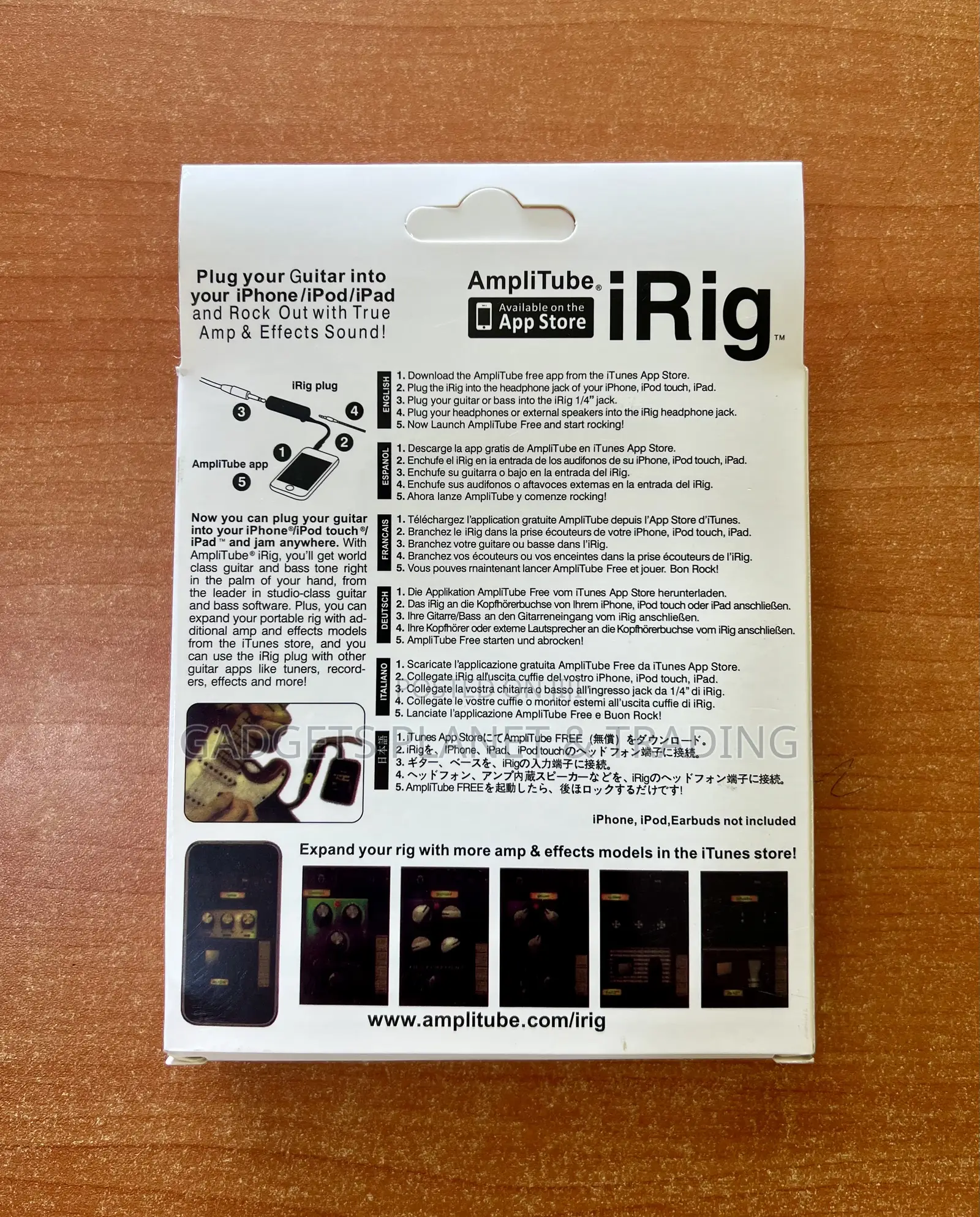 Plug in Irig High Quality Guitar Interface for Smartphones