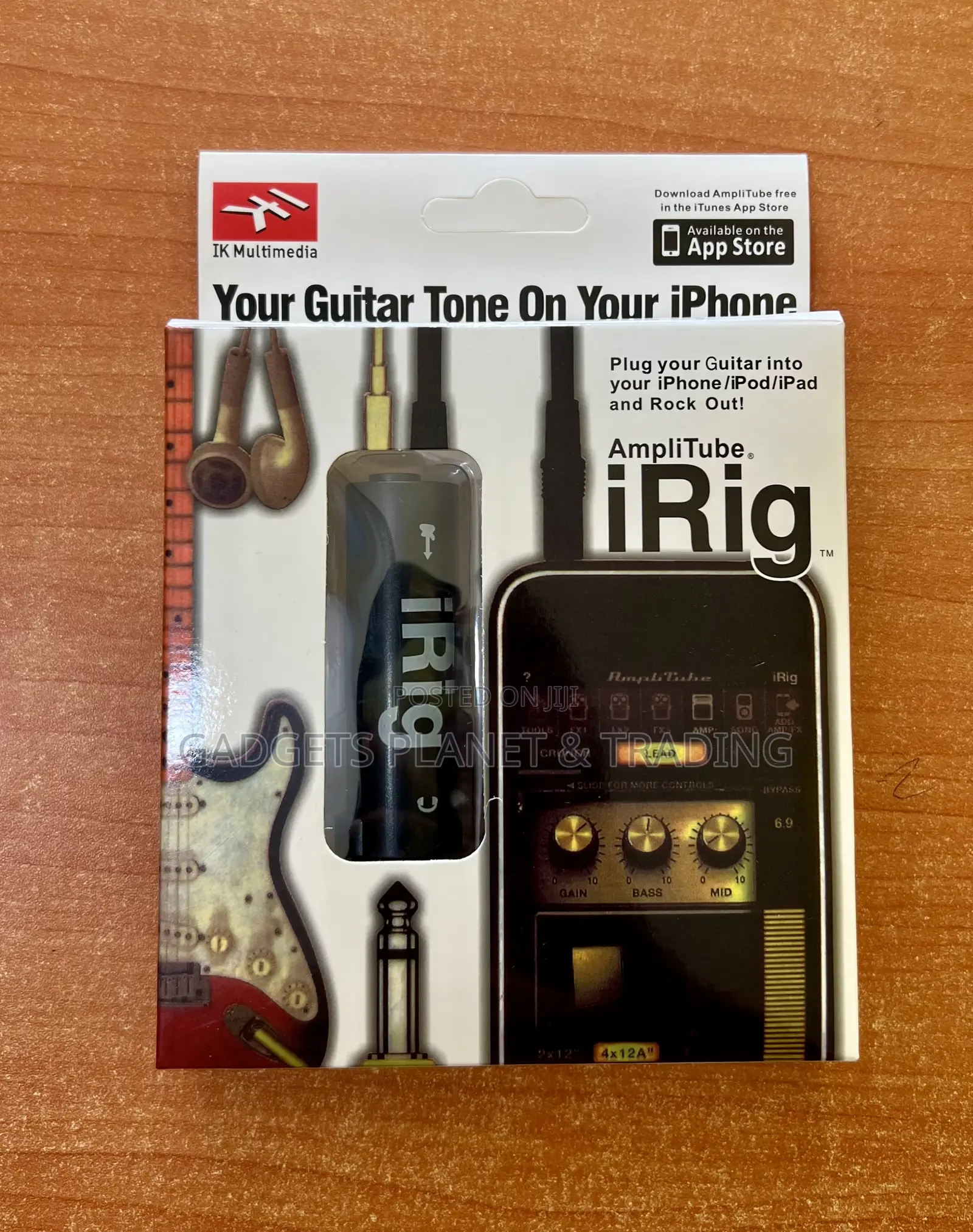 Plug in Irig High Quality Guitar Interface for Smartphones
