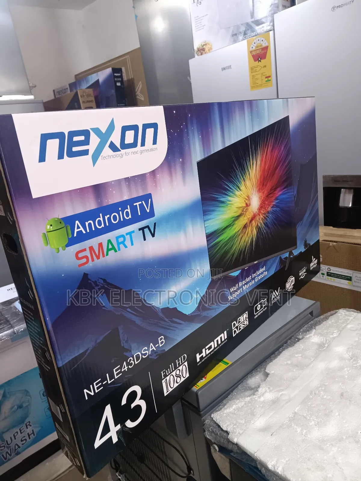 Nexon 43" Smart Android Satellite Digital Led Tv