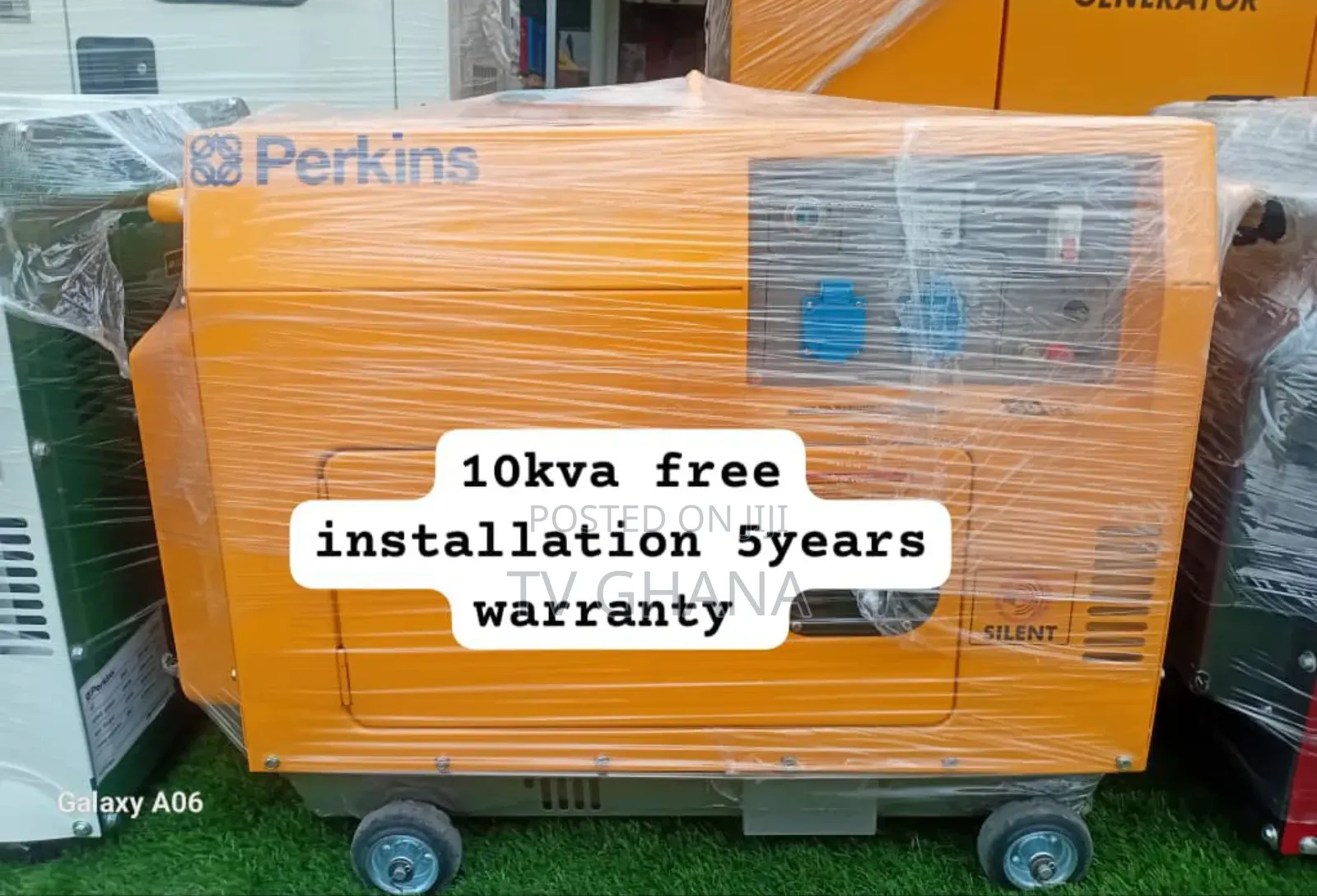 Pack Power Perkins 10kva Diesel 13000watts Diesel