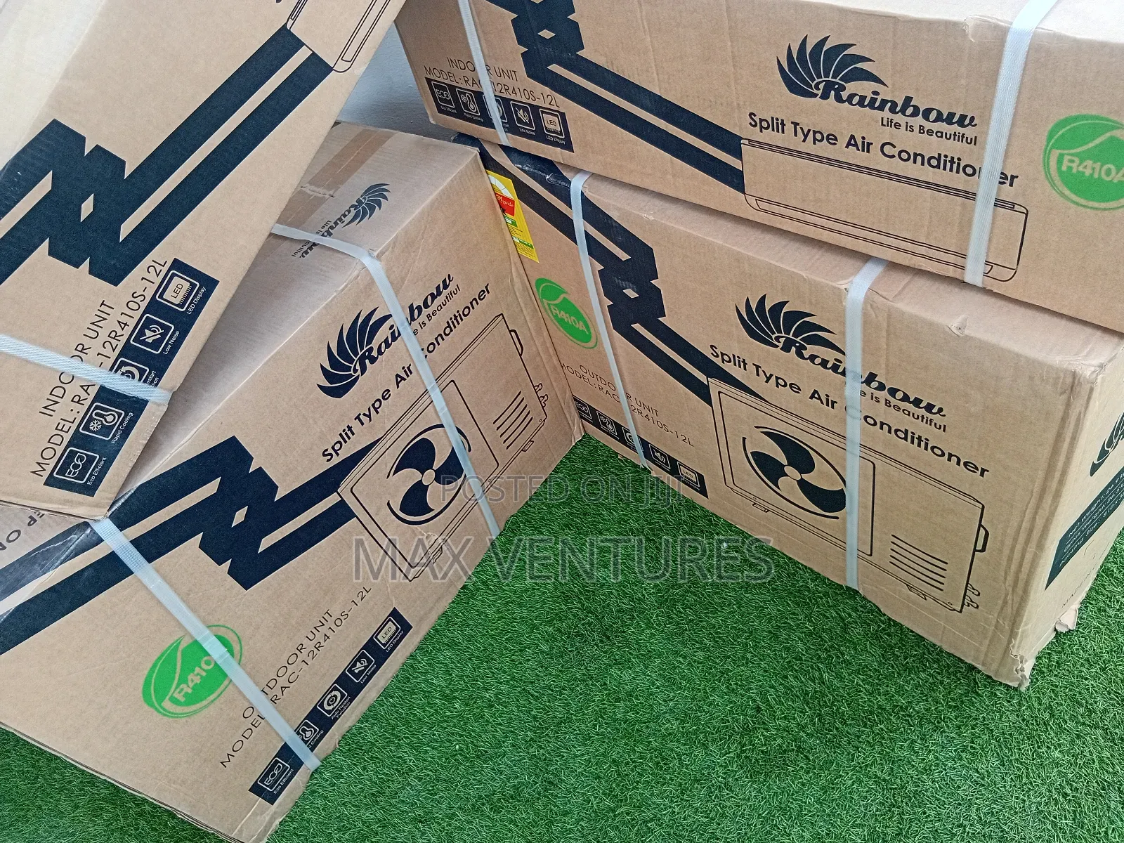 Skillful 1.5hp Rainbow Air Conditioner Energetic Split Set