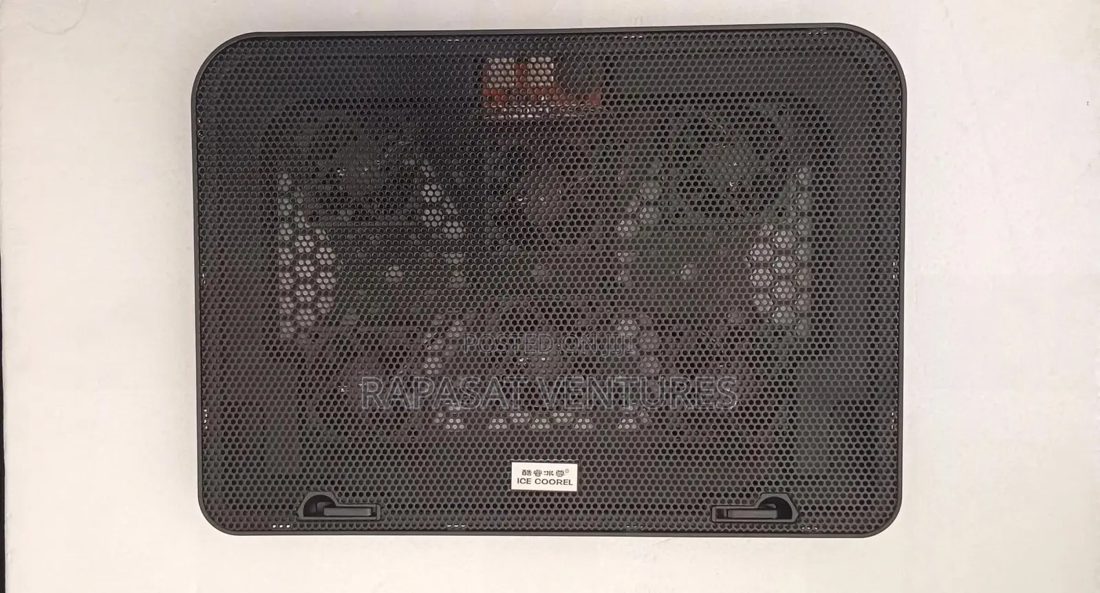 Laptop Cooling Pad Plastic (6 Small Fans, Adjustable)