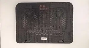 Laptop Cooling Pad Plastic (6 Small Fans, Adjustable)