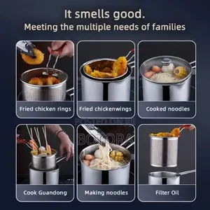 Multi-Purpose Stainless Steel Cooking Frying Pan