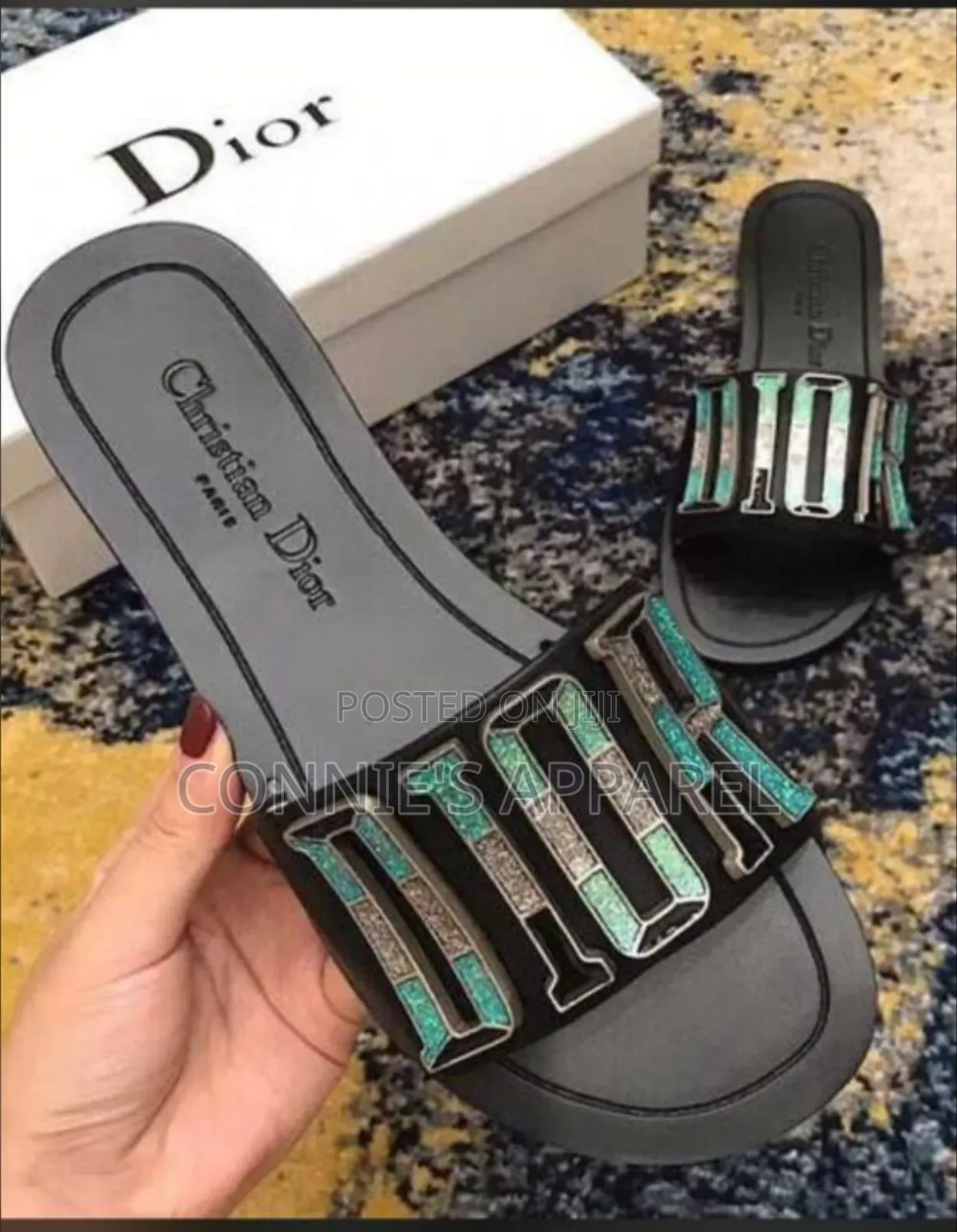 Christian Dior Slippers for Ladies Packaged in Boxes