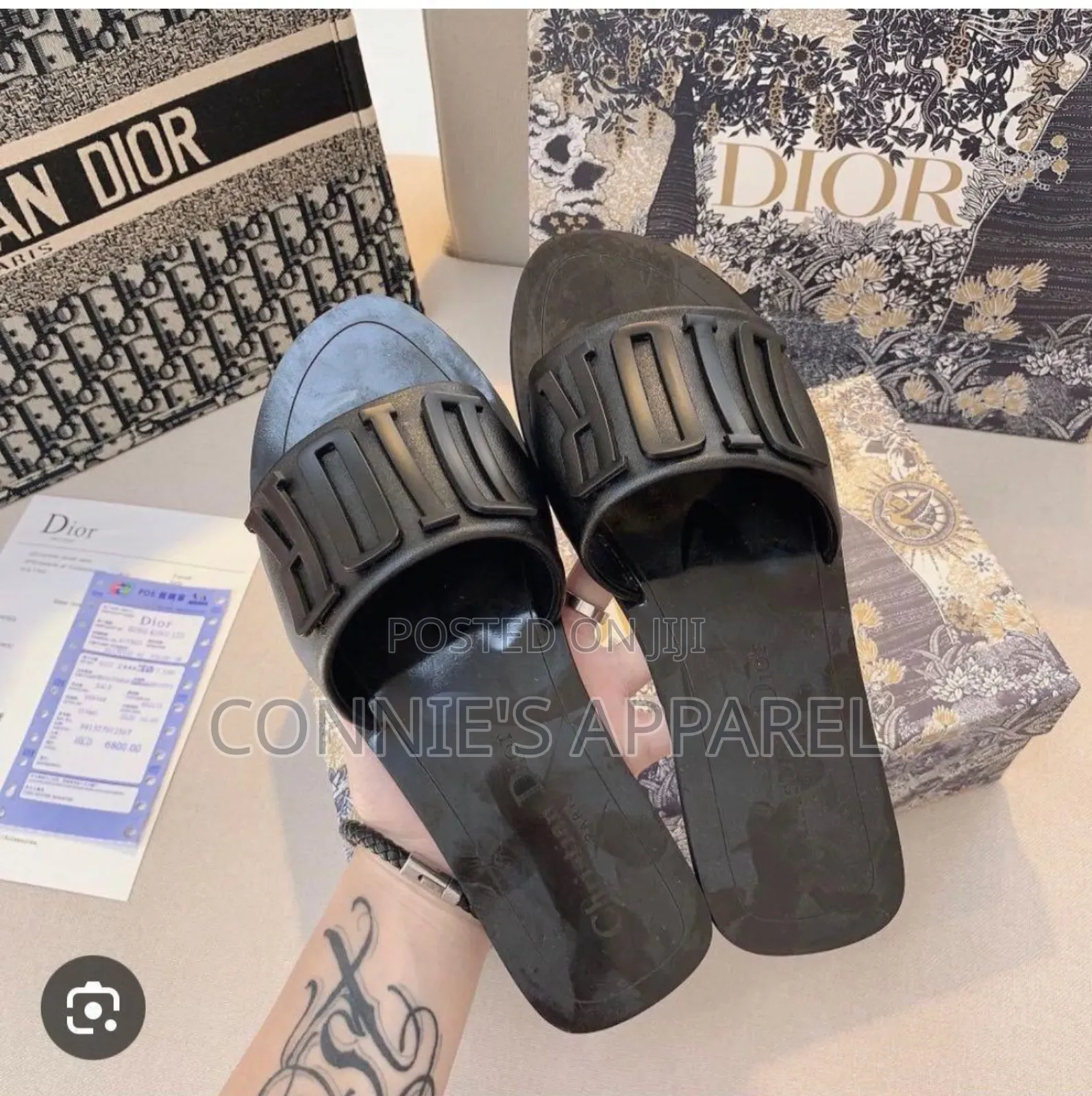 Christian Dior Slippers for Ladies Packaged in Boxes