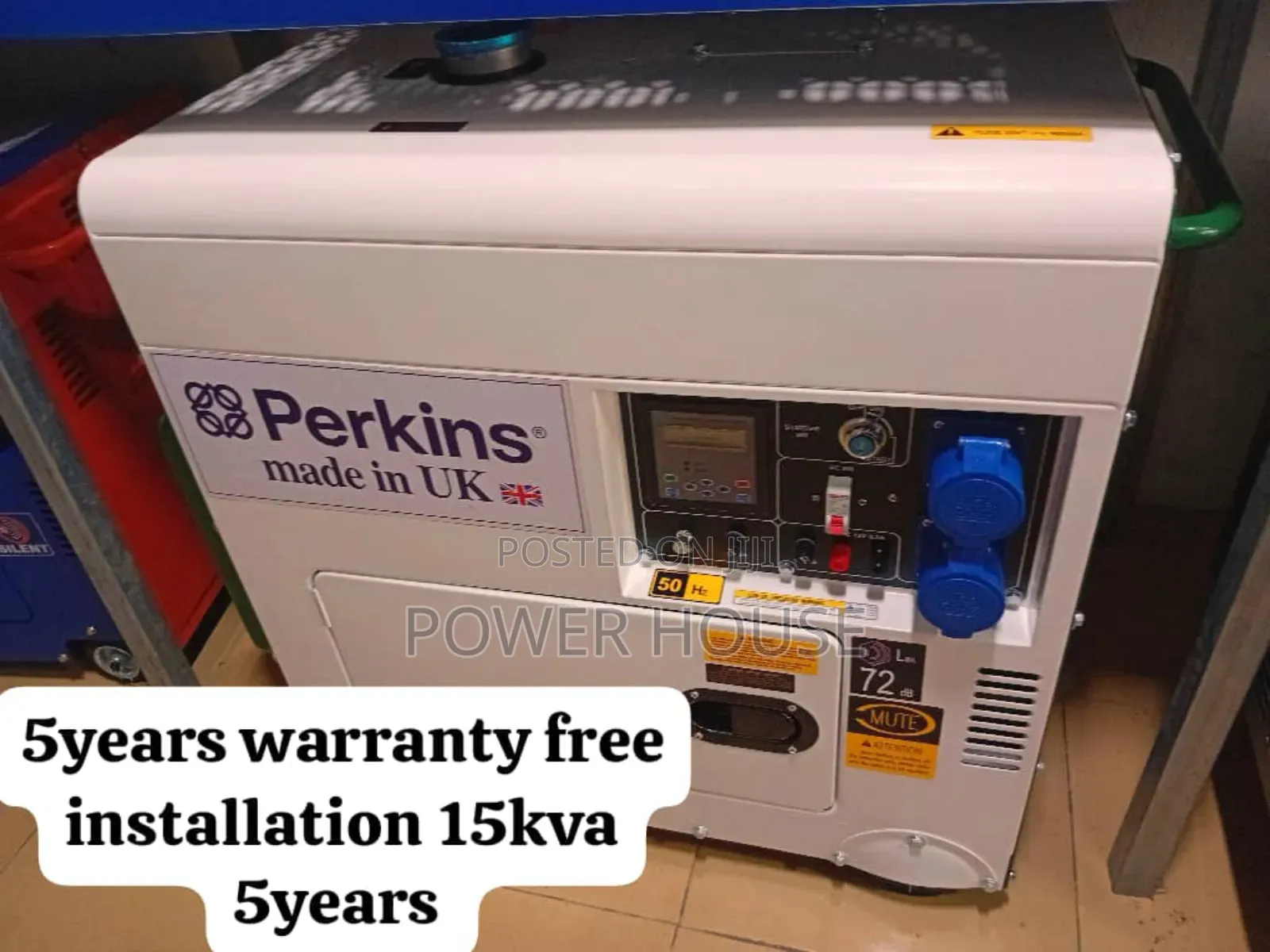 Genuine Astra Lunch 16500watts Diesel Perkins Generator