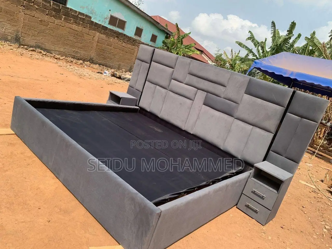 Queens Bed Frame With Side Withdrawal