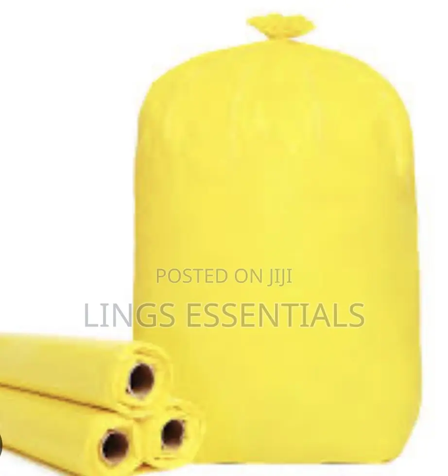 Dust Bin Yellow Trash Rubber