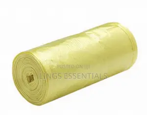 Dust Bin Yellow Trash Rubber