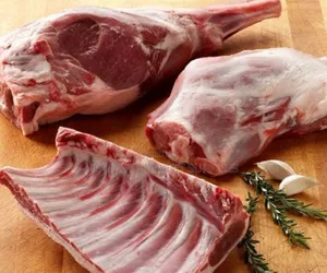 Roasted, Fried And Frozen Meat.
