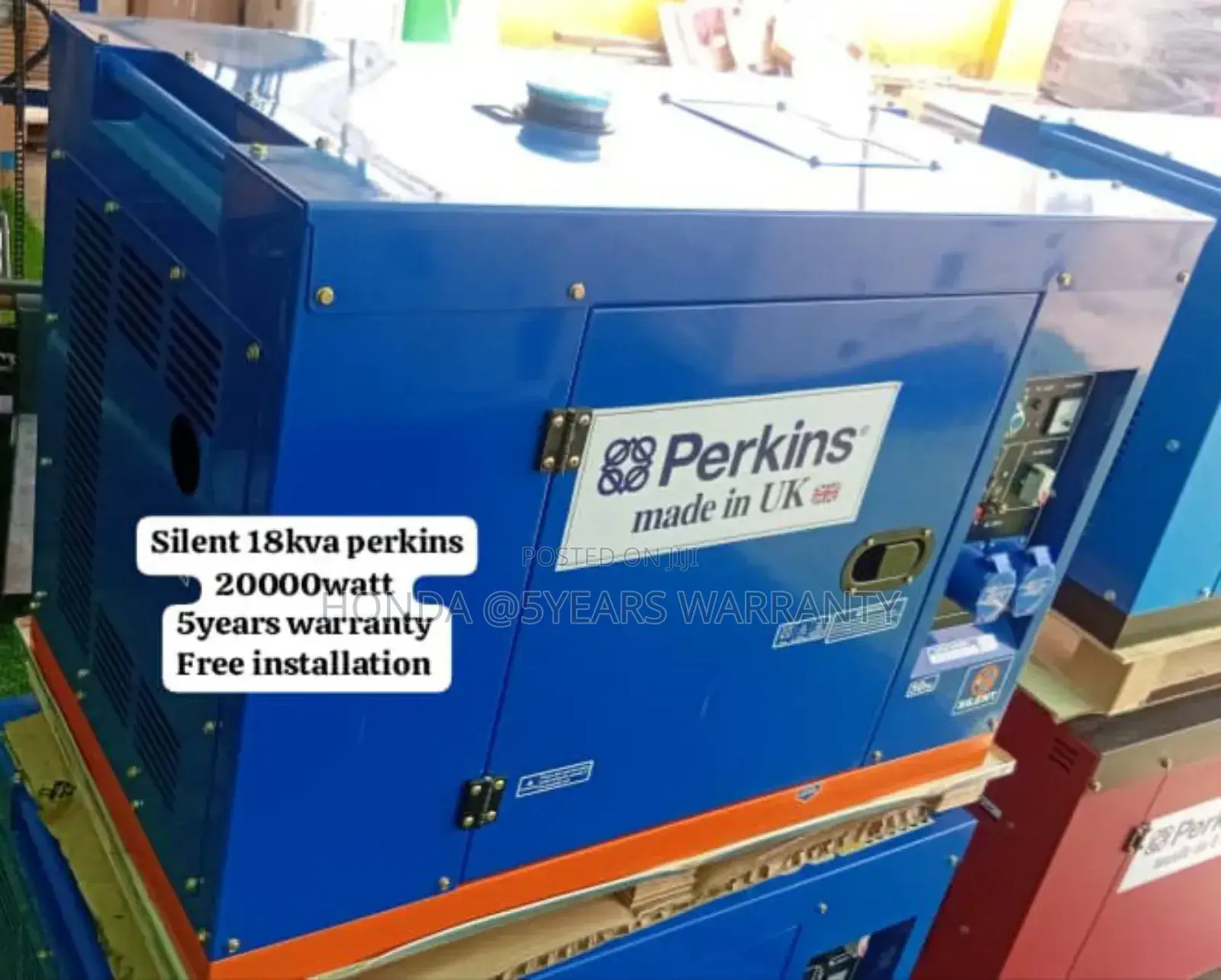Cascade Energy 18kva Perkins 20000watt Diesel Generator Ats