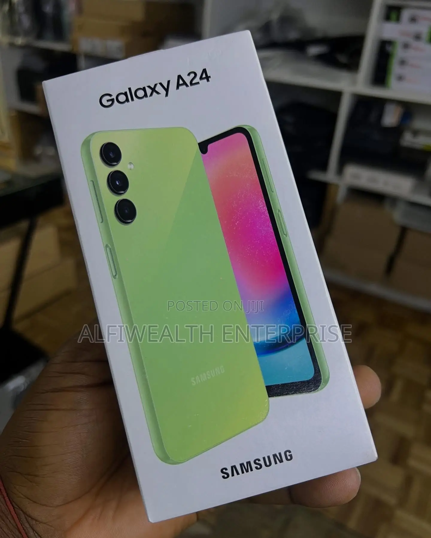 New Samsung Galaxy A24 4G 128 GB Black