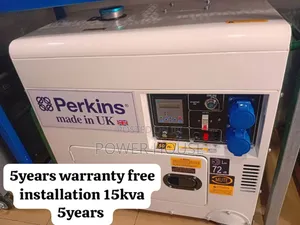 Zone Titan Amp 15kva 16500watts Perkins Generator 15kva