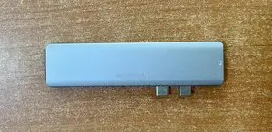 Hyperdrive Duo Usb C Hub 7 in 2 Ports for Macbook Pro Air