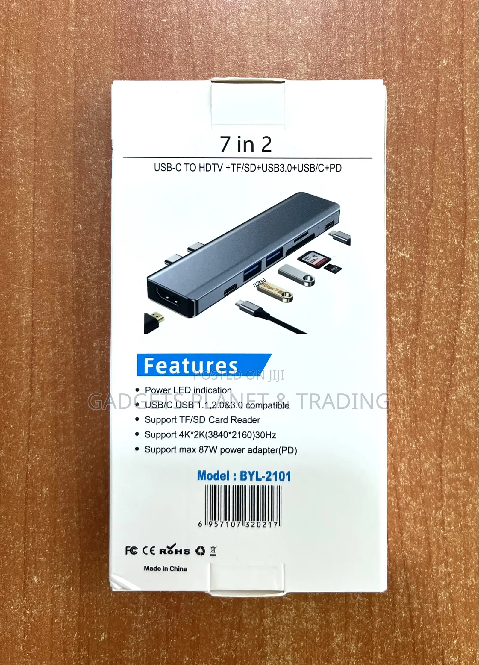 Hyperdrive Duo Usb C Hub 7 in 2 Ports for Macbook Pro Air