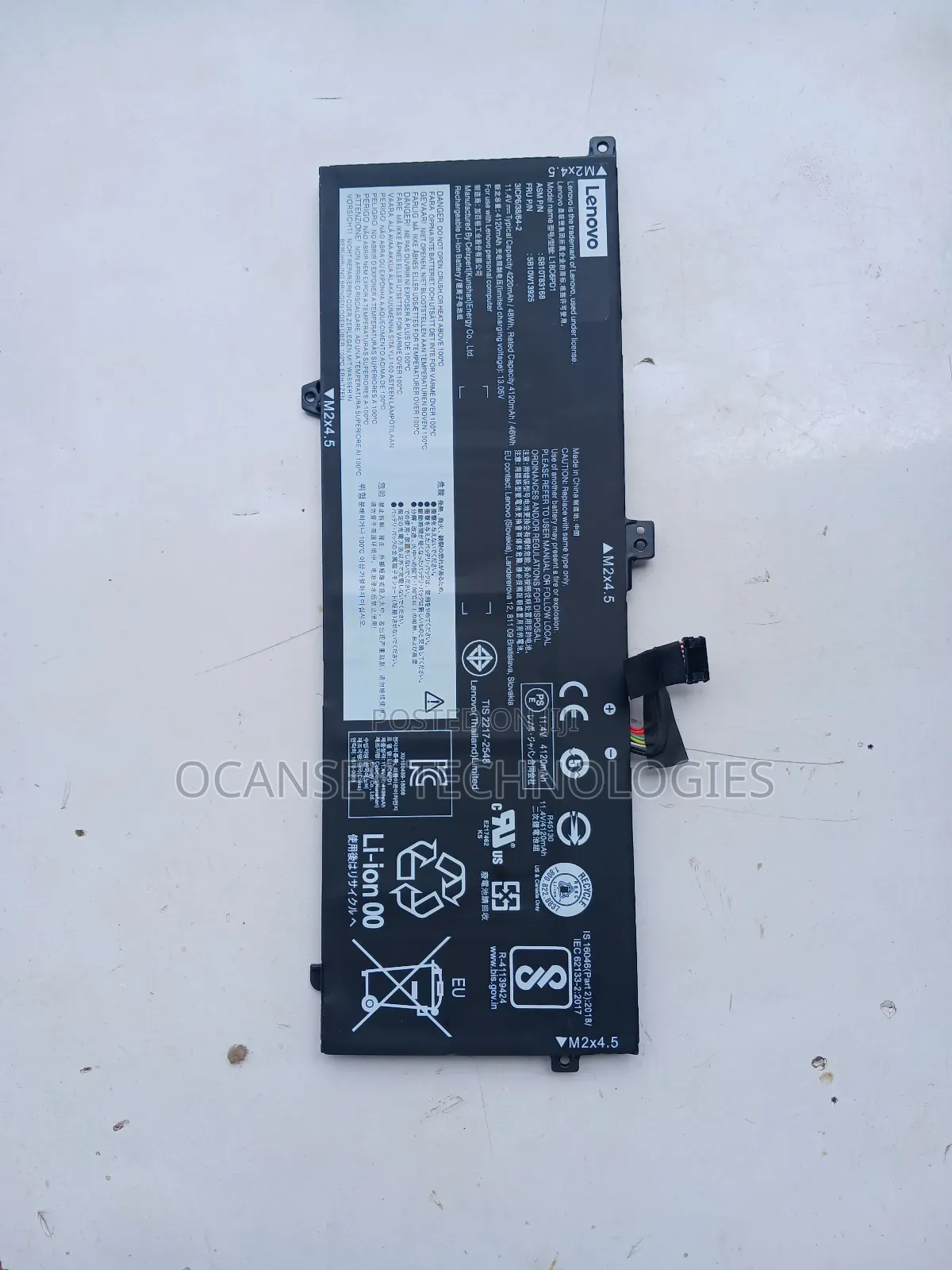 Original L18c6pd1 Lenovo Battery for X13 X390 Gen 1
