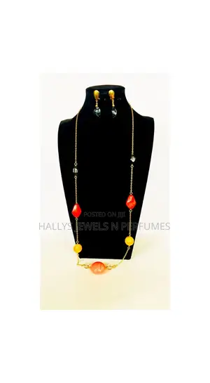 Long Necklace and Earrings Sets, Tarnish-Free