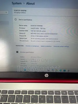 Laptop HP 15 4GB Intel Core i5 SSD 128GB