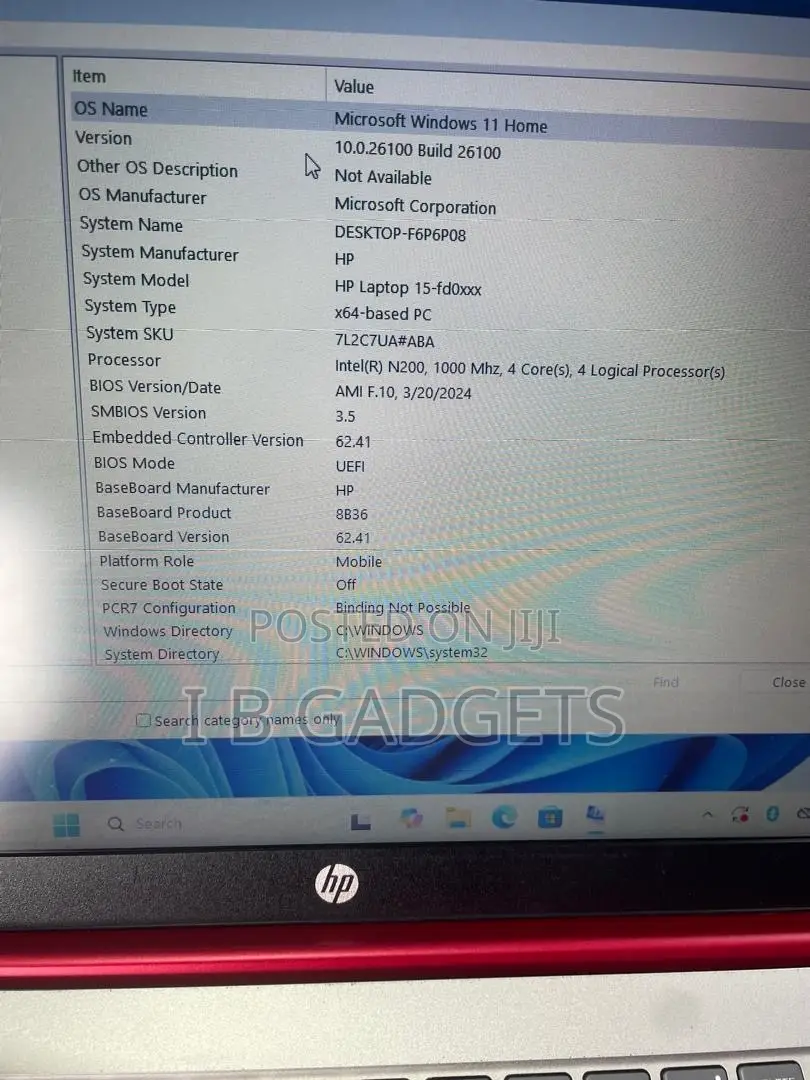 Laptop HP 15 4GB Intel Core i5 SSD 128GB