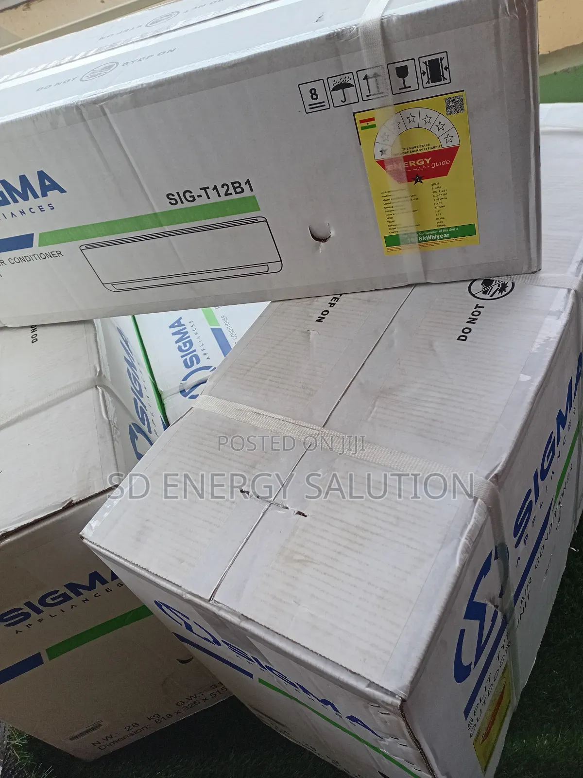 Fired Split 1.5hp Sigma Air Conditioner System