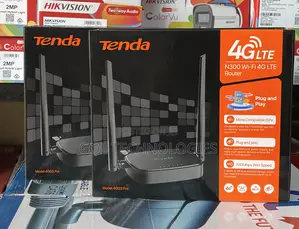 Photo - Tenda 4g Universal Sim Router N300 Wifi 4g Lte Router 4g03