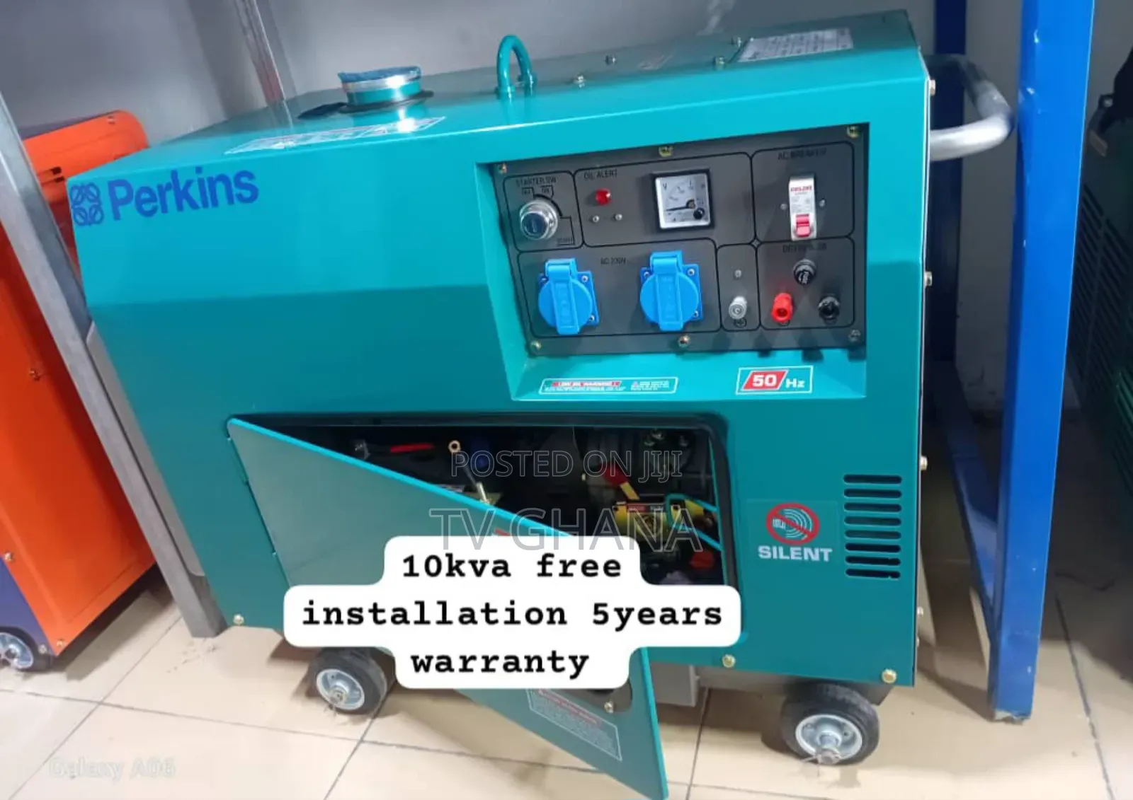 Stable Voltage Output Perkins 10kva Diesel 13000watts
