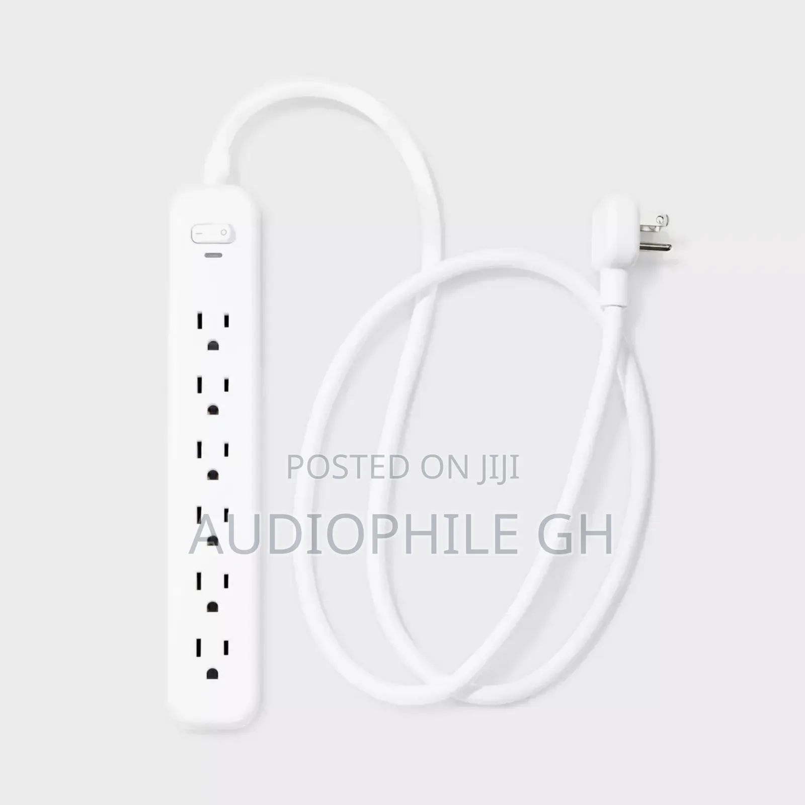 Dealworthy 6-outlet Surge Protector With 4' Extension Cord 720j