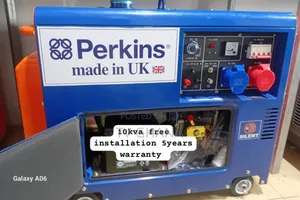 Silent Gen No Noise Perkins 10kva 13000watt Diesel Engine