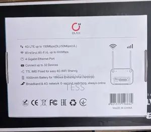 Olax 4g Lte Universal Sim Router With Backup Battery 5000mah