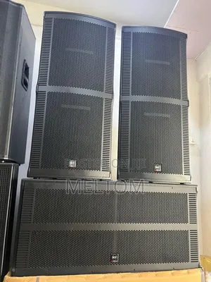 Rcf Full Range Speaker And Double Bass Sub Speaker Set
