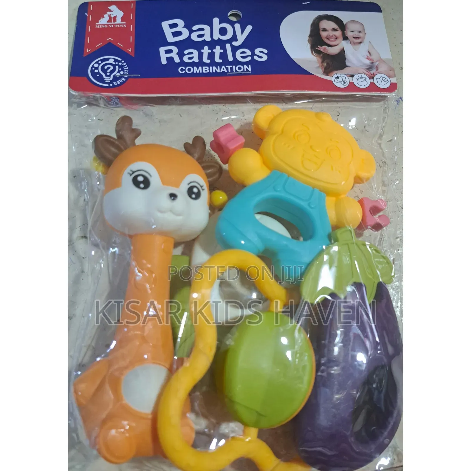 Make Baby Happy With Nice Rattle 5 Pieces