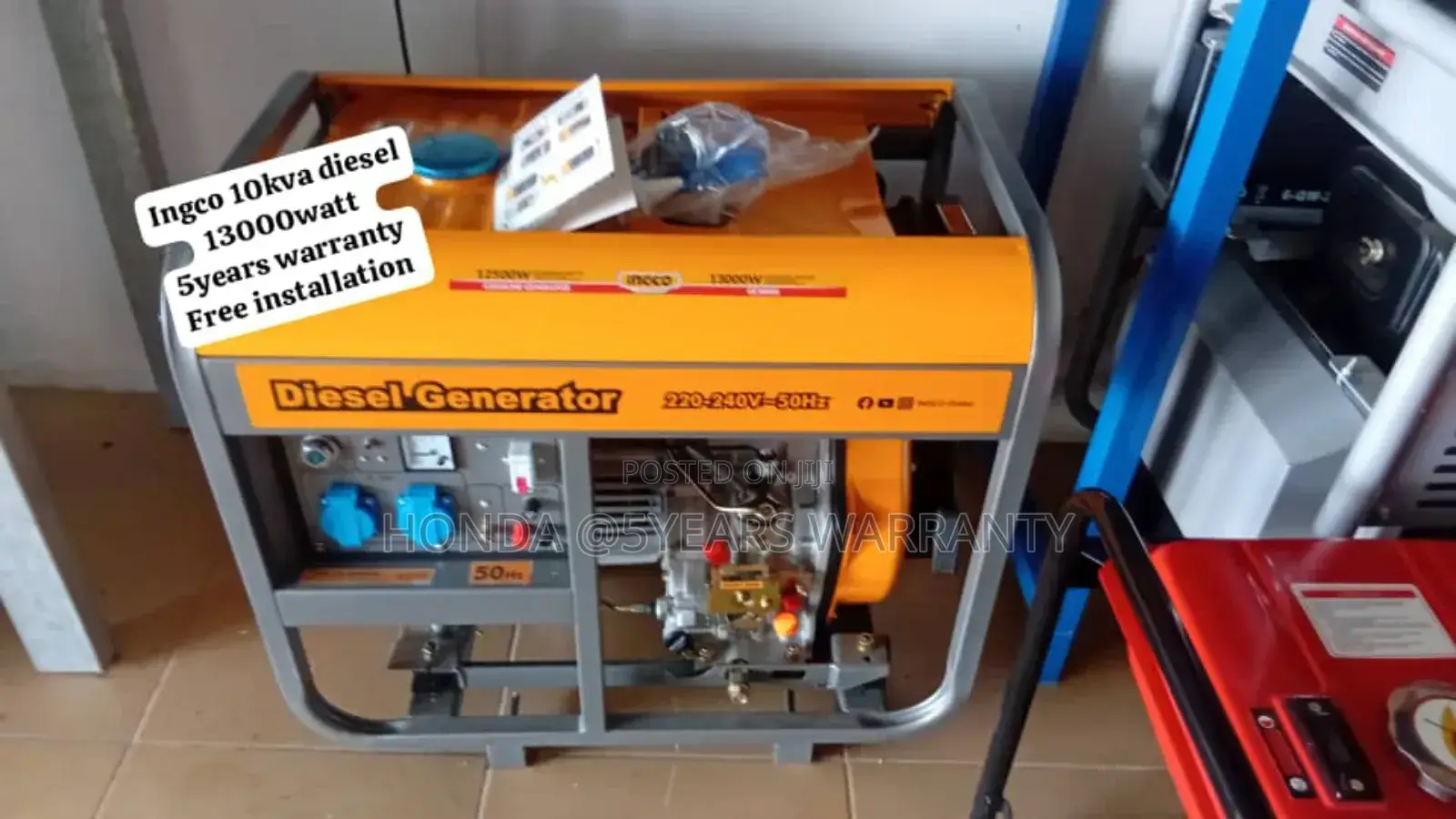 Confort Energy Ingco 10kva Diesel Generator 13000watt 10kva